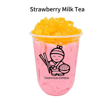 Strawberry milk tea
