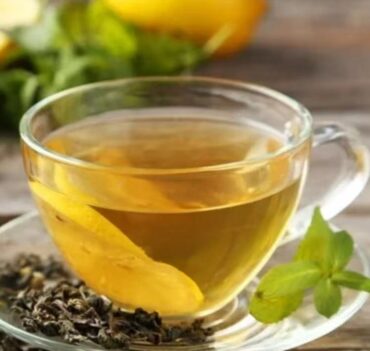 Fresh brewed Jasmine tea